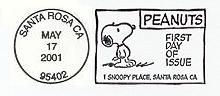 Larger postmark